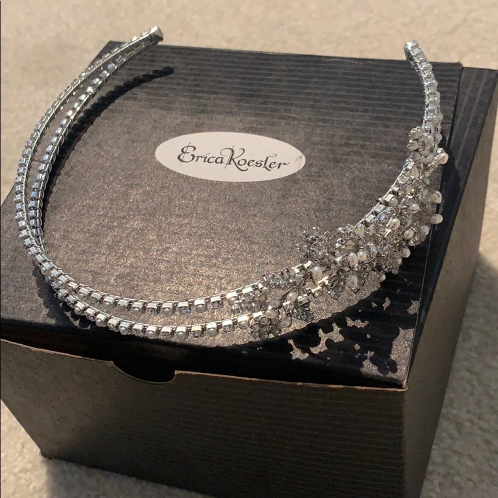 Erica Koesler bridal headband